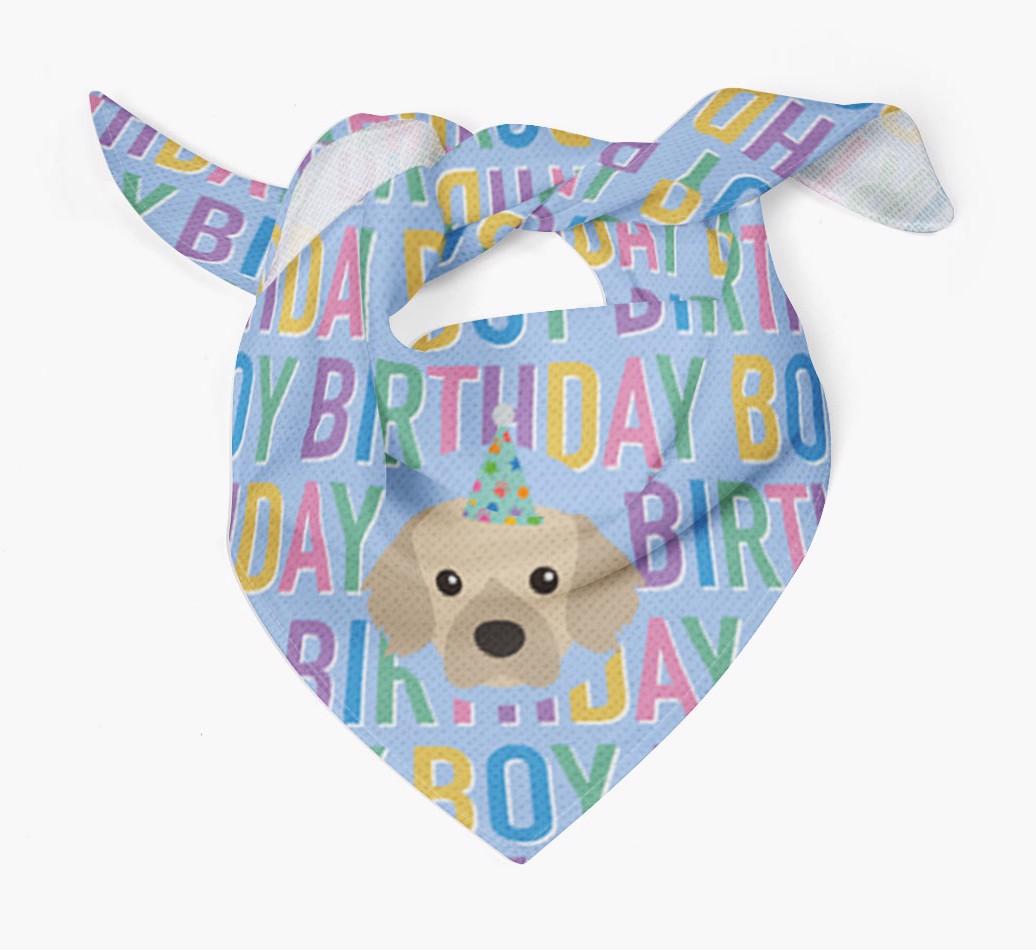 Birthday Boy: Personalized {breedFullName} Bandana