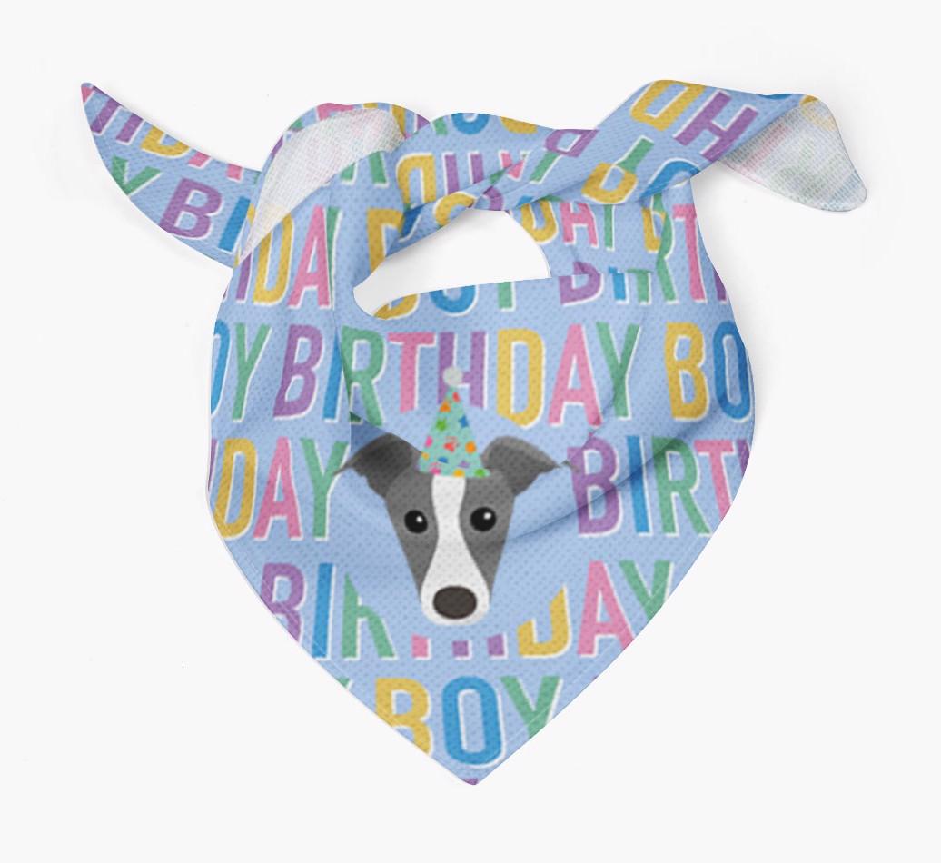Birthday Boy: Personalized {breedFullName} Bandana