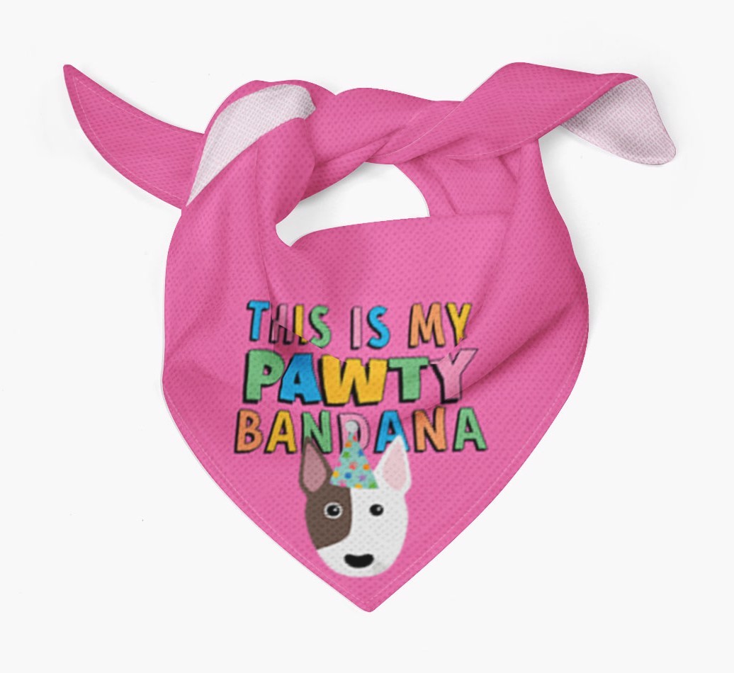 This Is My Pawty Bandana: Personalized {breedFullName} Bandana