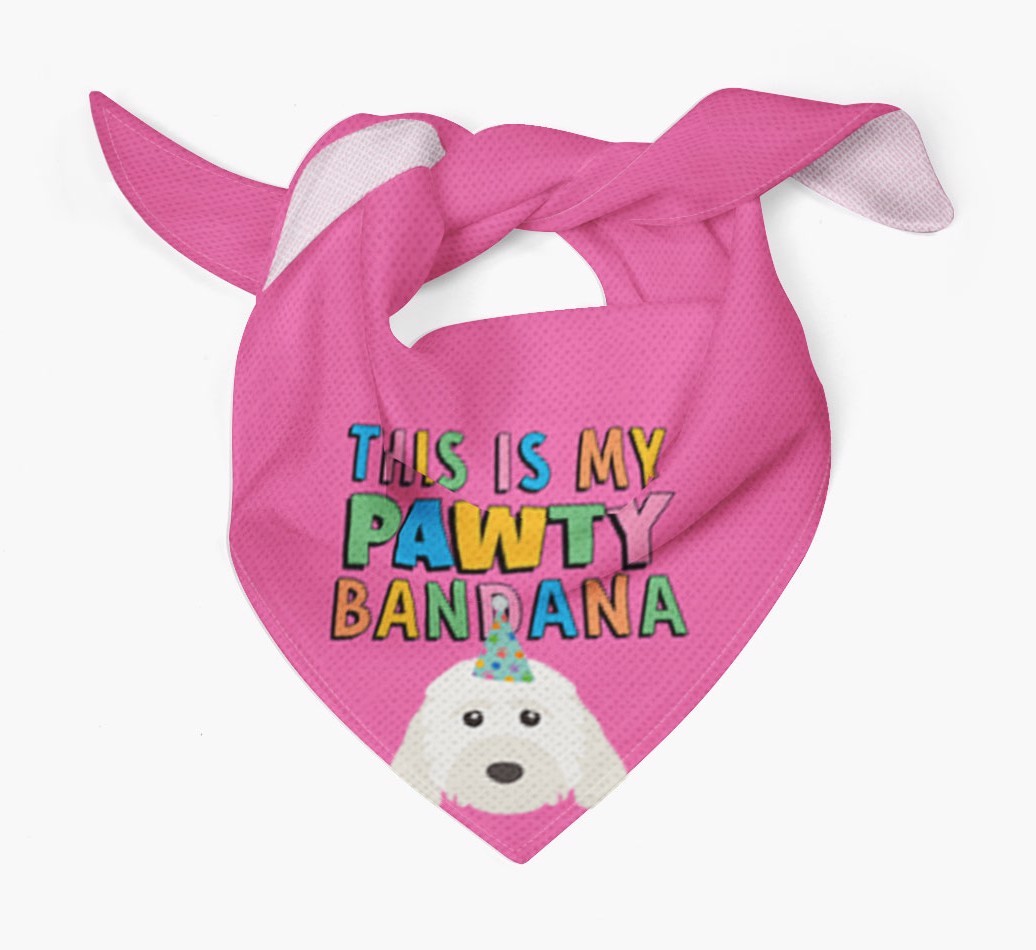 This Is My Pawty Bandana: Personalized {breedFullName} Bandana