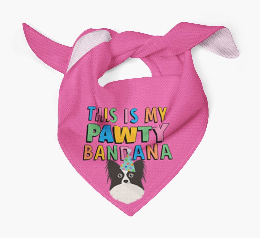 This Is My Pawty Bandana: Personalized {breedFullName} Bandana