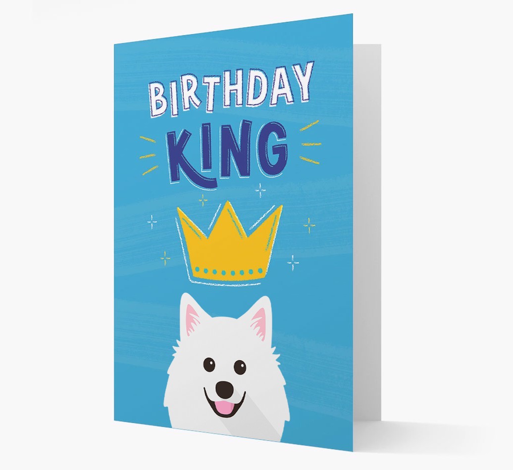 Birthday King: Personalized {breedFullName} Card