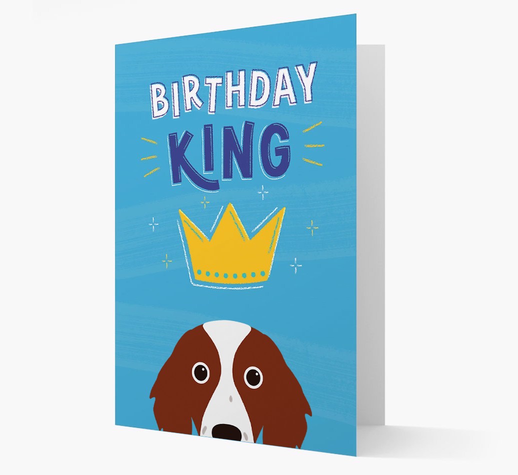 Birthday King: Personalized {breedFullName} Card