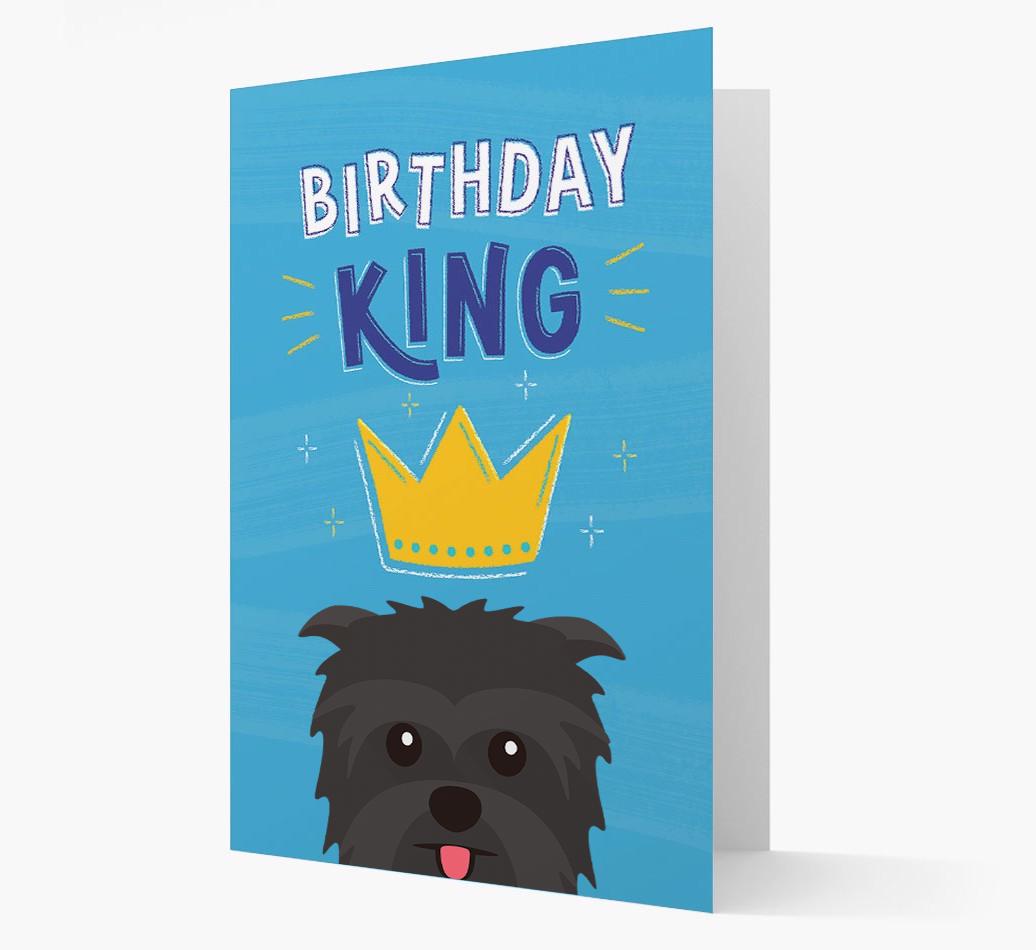 Birthday King: Personalized {breedFullName} Card