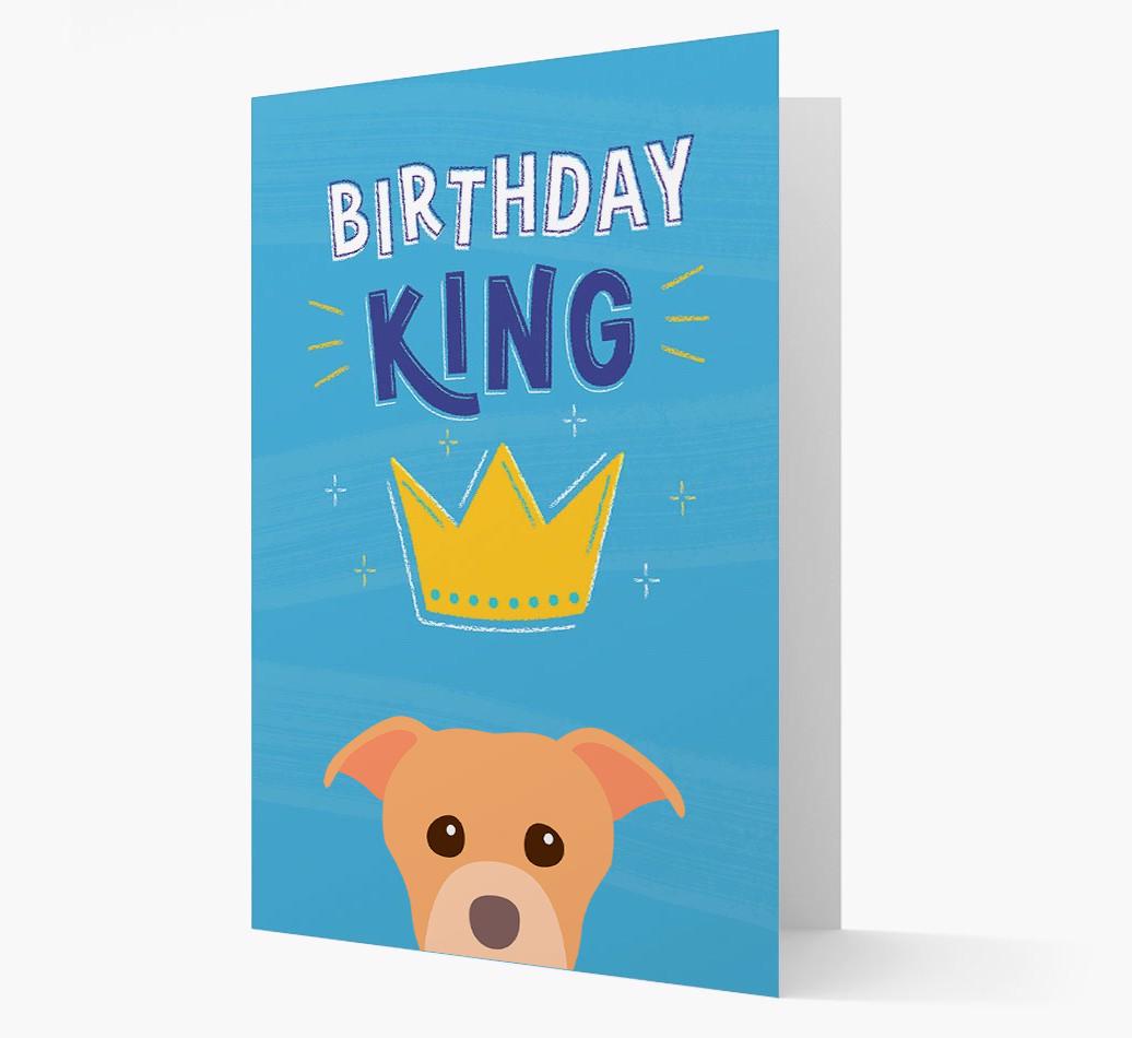 Birthday King: Personalized {breedFullName} Card