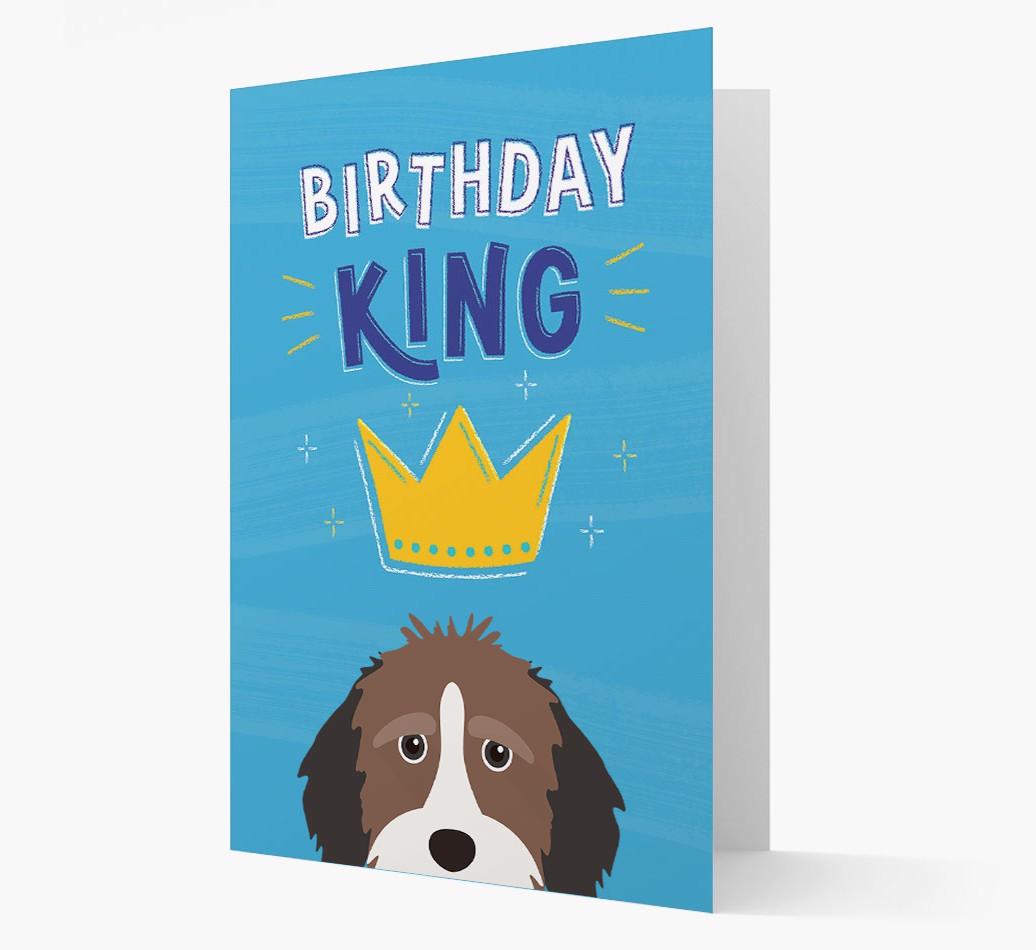 Birthday King: Personalized {breedFullName} Card