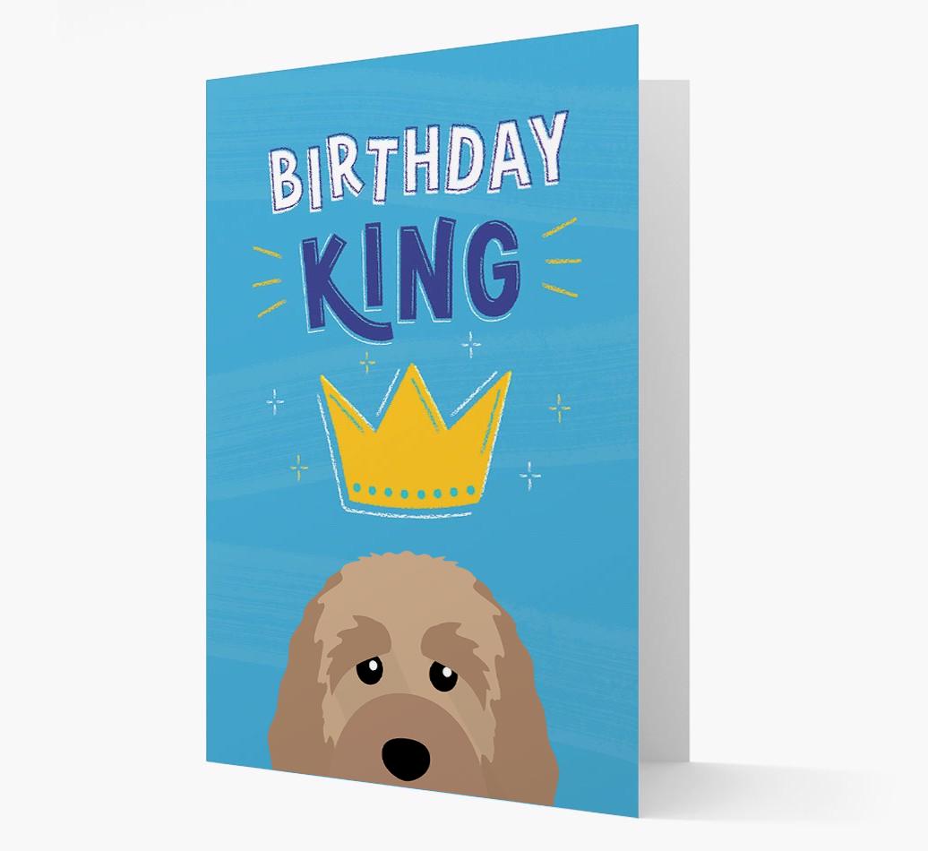 Birthday King: Personalized {breedFullName} Card