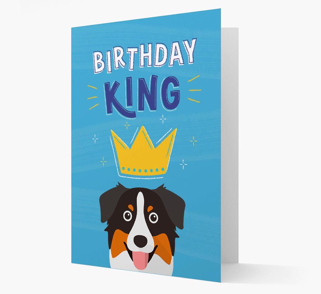 Birthday King: Personalized {breedFullName} Card