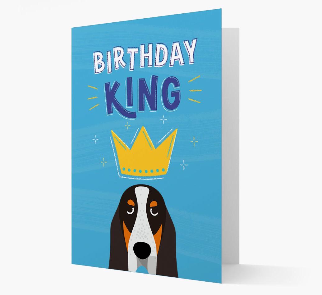 Birthday King: Personalized {breedFullName} Card