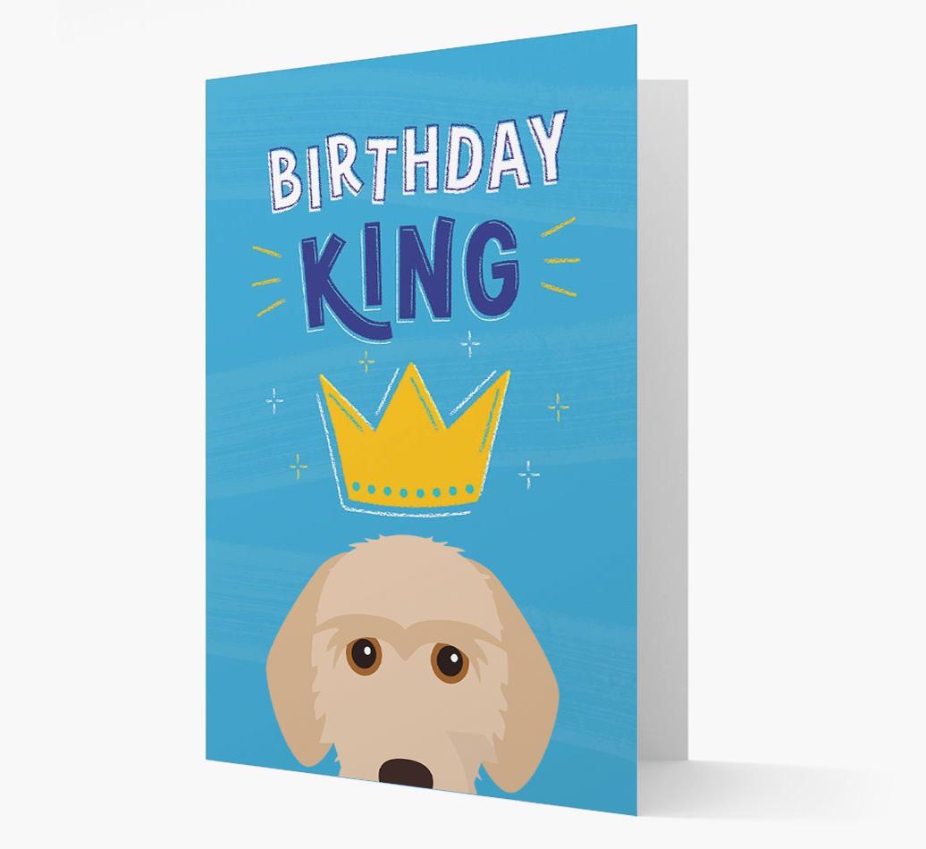 Birthday King: Personalized {breedFullName} Card
