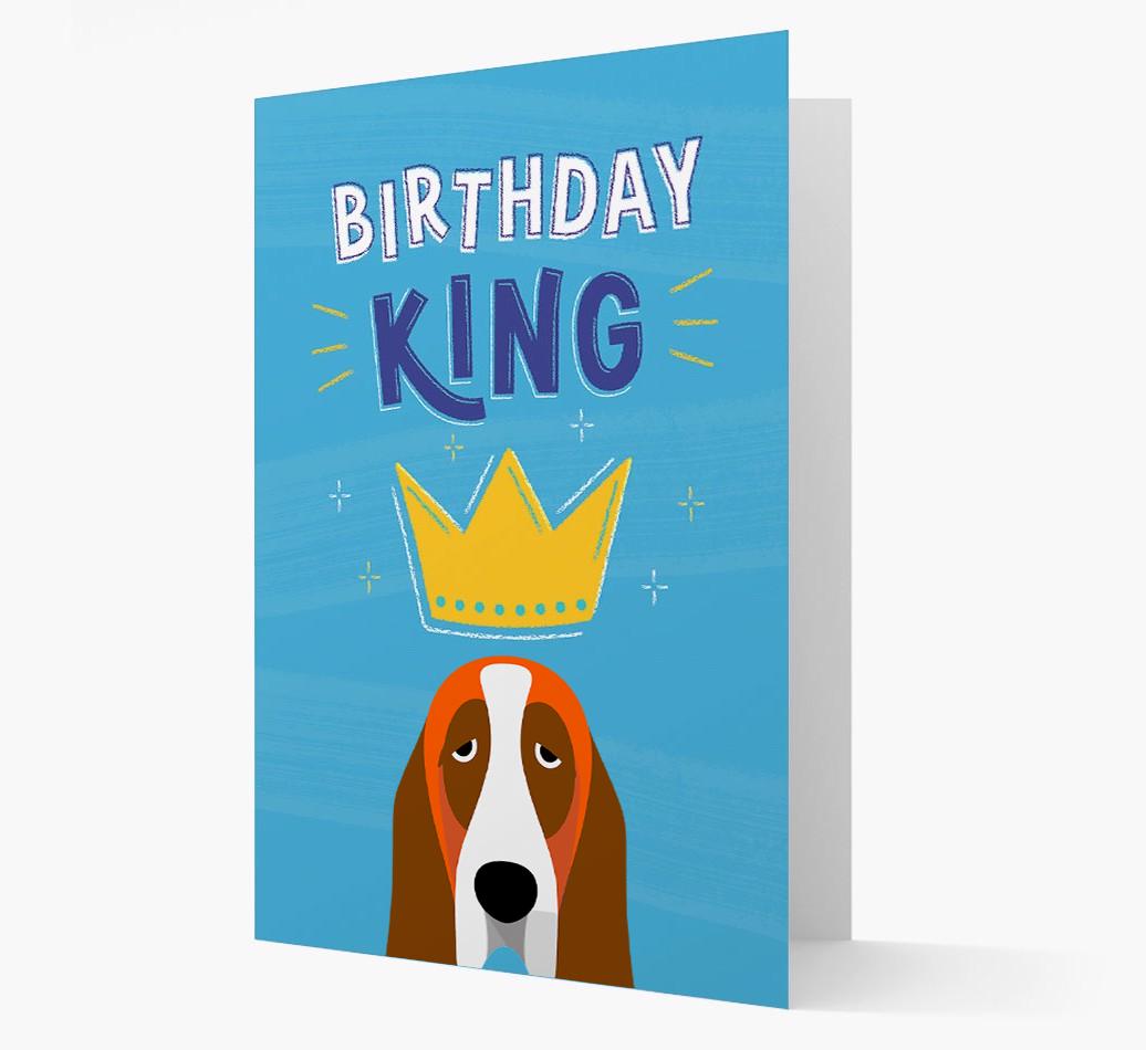 Birthday King: Personalized {breedFullName} Card
