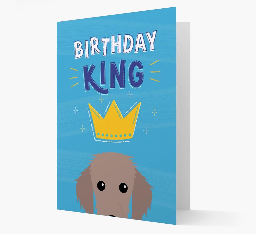 Birthday King: Personalized {breedFullName} Card