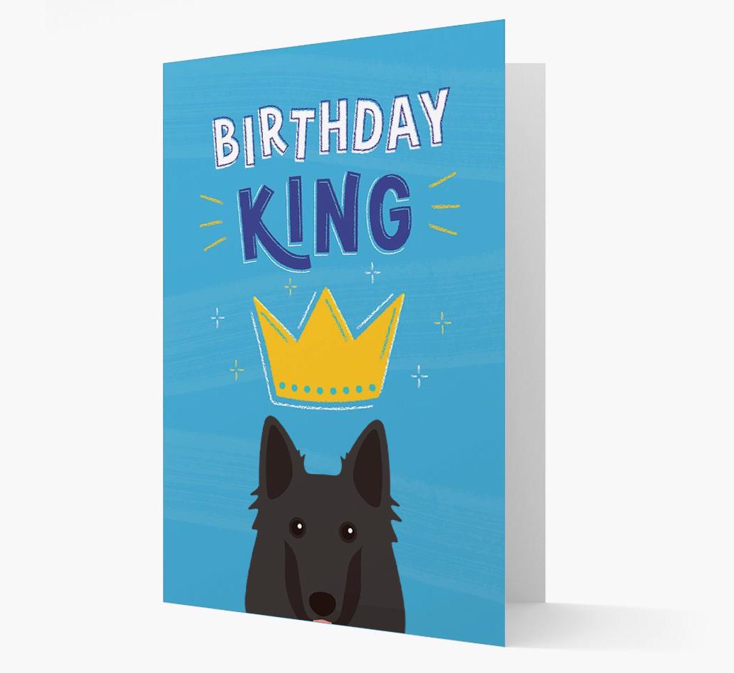 Birthday King: Personalized {breedFullName} Card