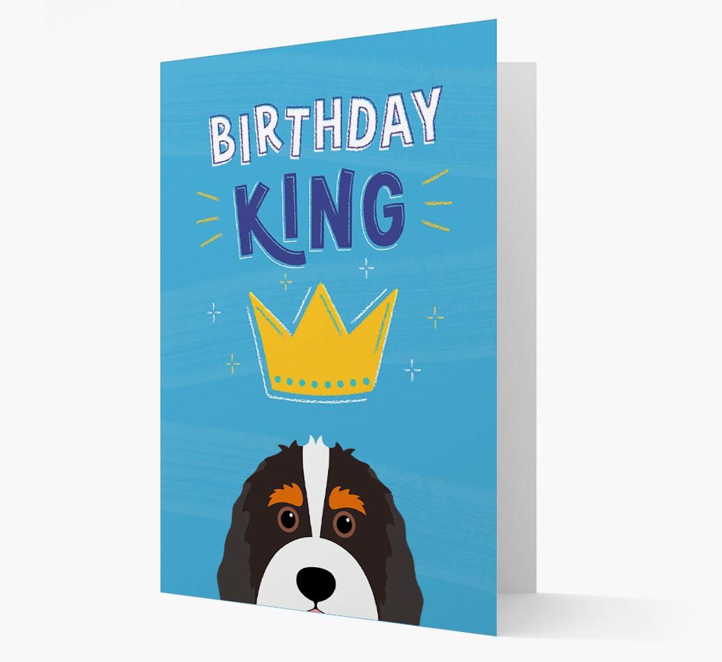 Birthday King: Personalized {breedFullName} Card
