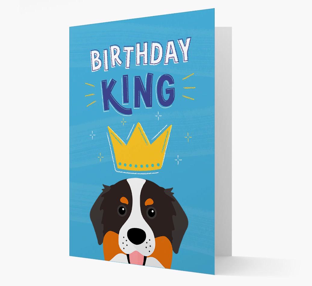 Birthday King: Personalized {breedFullName} Card