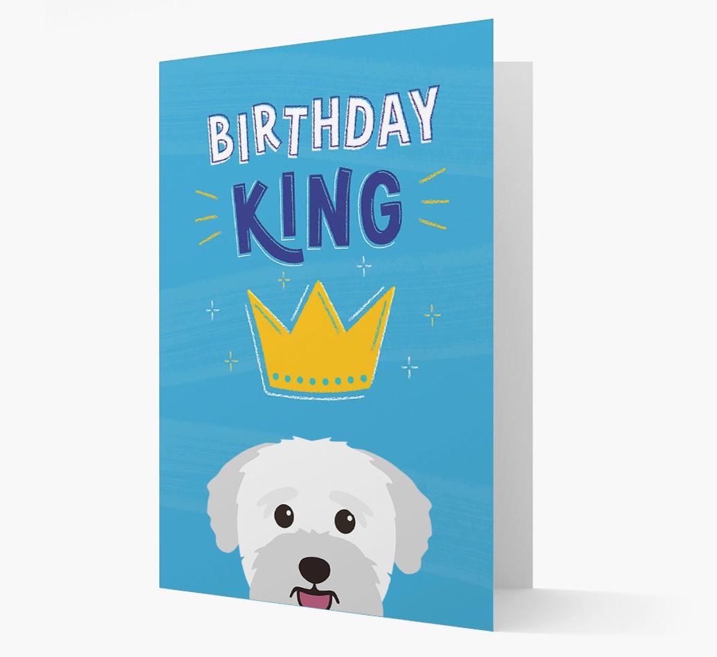 Birthday King: Personalized {breedFullName} Card