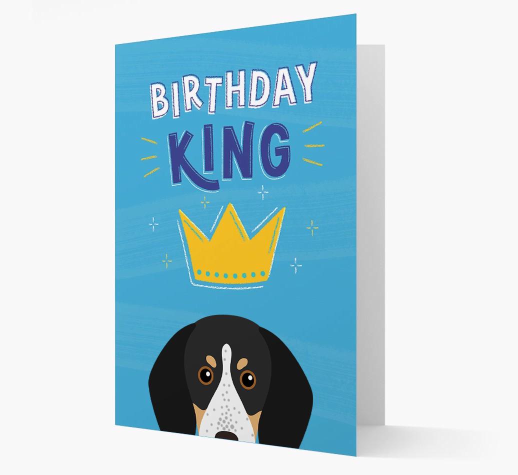 Birthday King: Personalized {breedFullName} Card