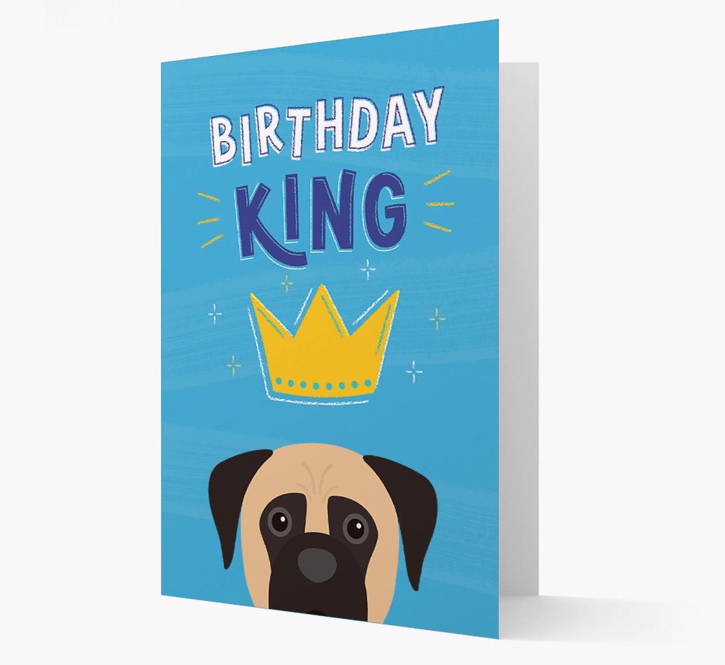 Birthday King: Personalized {breedFullName} Card