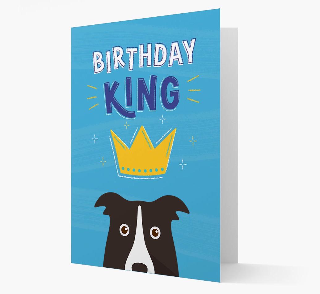 Birthday King: Personalized {breedFullName} Card