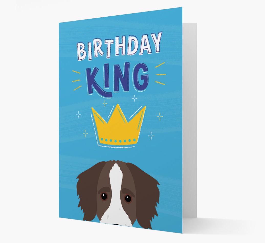 Birthday King: Personalized {breedFullName} Card