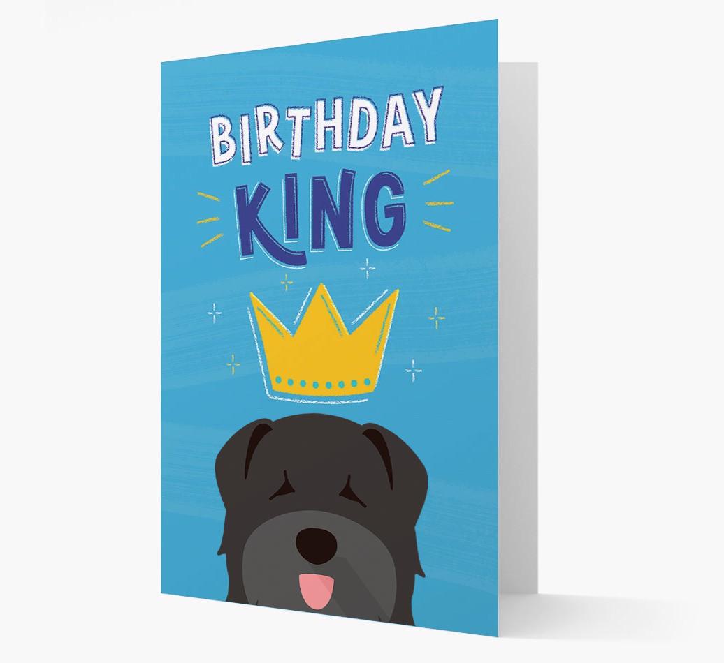Birthday King: Personalized {breedFullName} Card