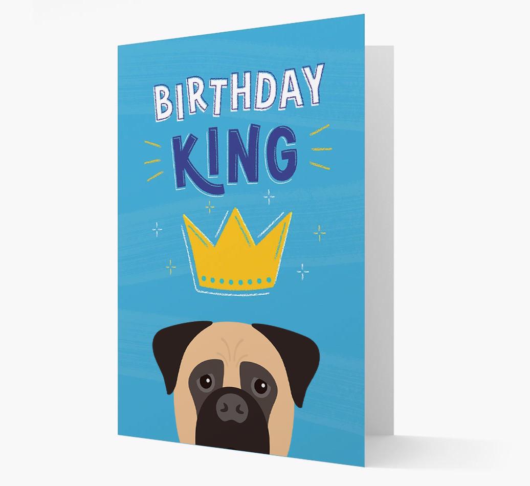 Birthday King: Personalized {breedFullName} Card