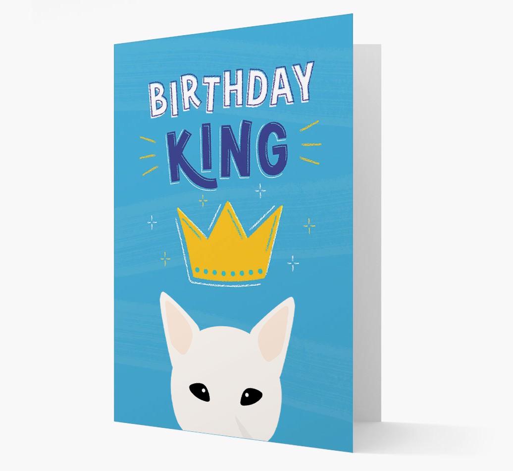 Birthday King: Personalized {breedFullName} Card