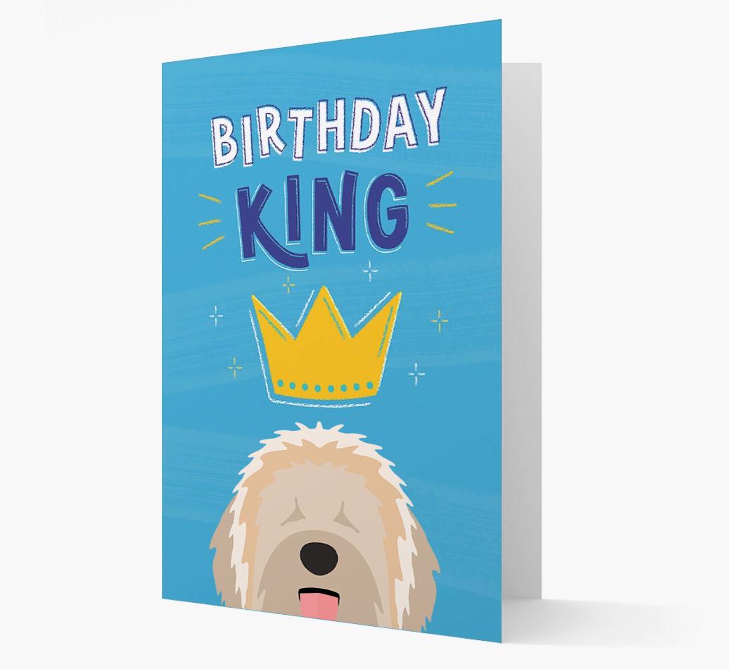 Birthday King: Personalized {breedFullName} Card