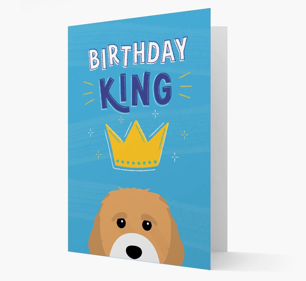 Birthday King: Personalized {breedFullName} Card