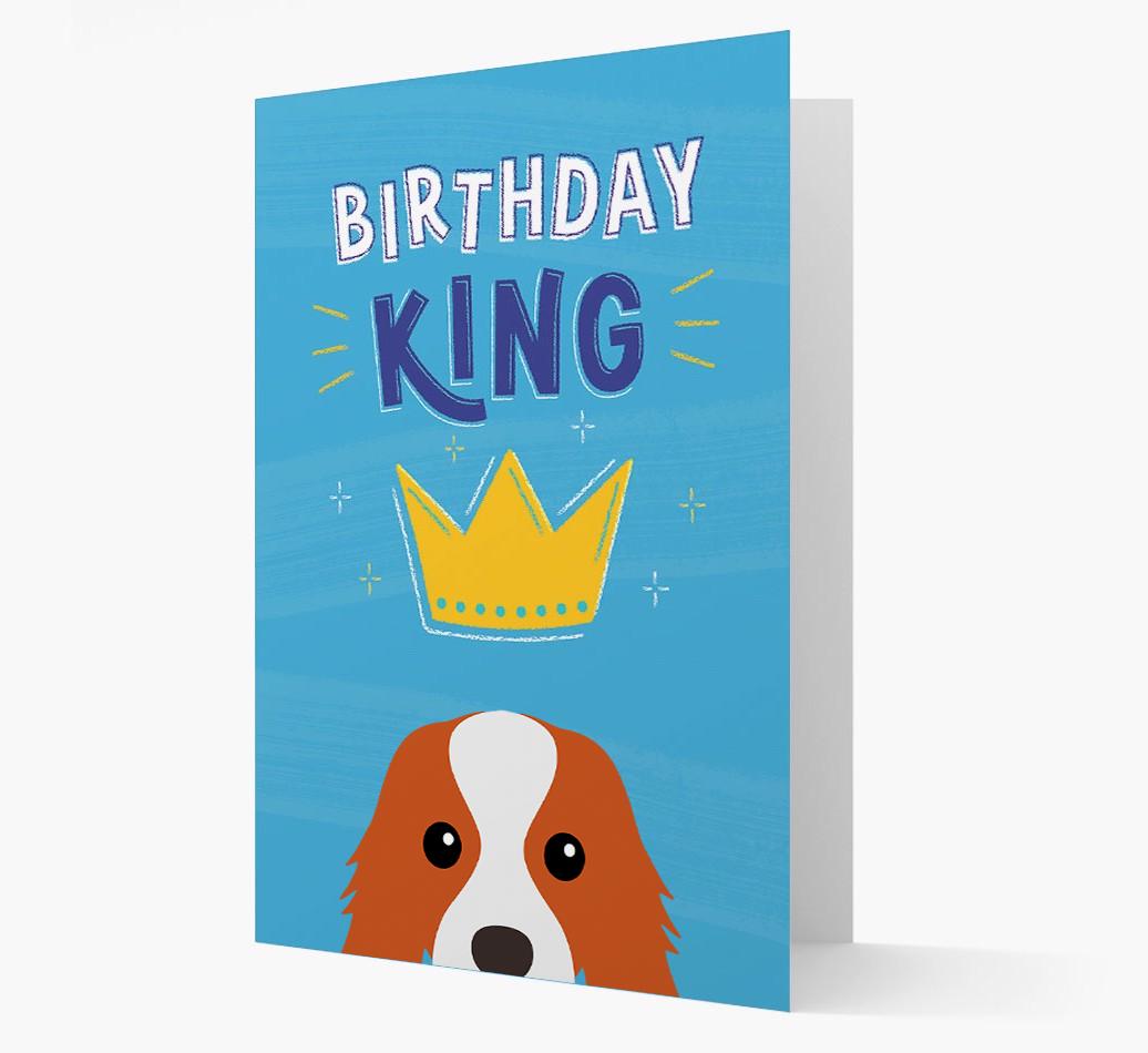 Birthday King: Personalized {breedFullName} Card
