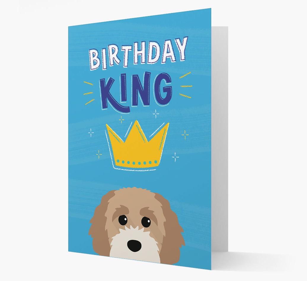 Birthday King: Personalized {breedFullName} Card