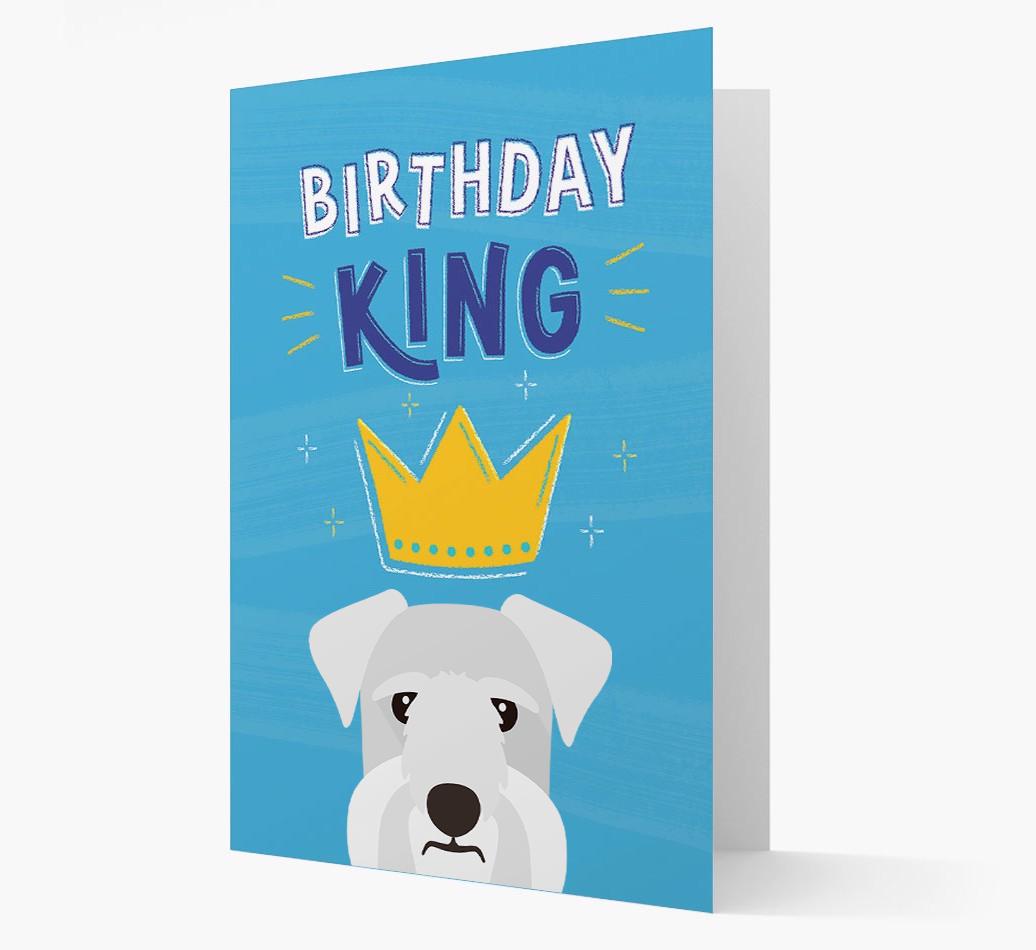 Birthday King: Personalized {breedFullName} Card
