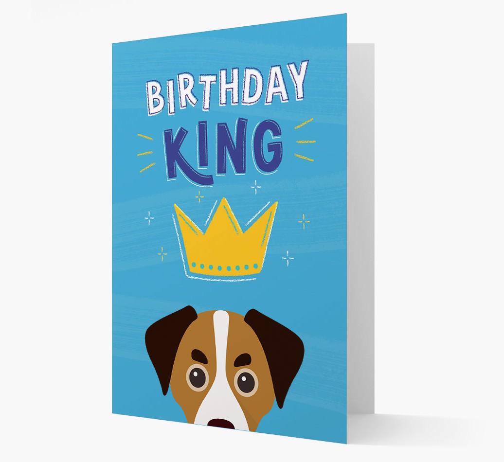 Birthday King: Personalized {breedFullName} Card