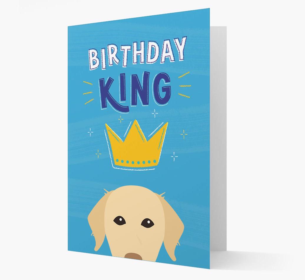 Birthday King: Personalized {breedFullName} Card