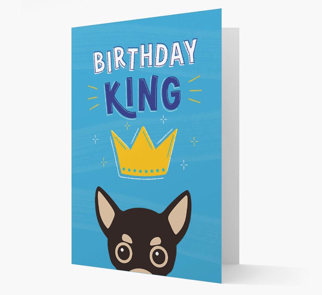 Birthday King: Personalized {breedFullName} Card