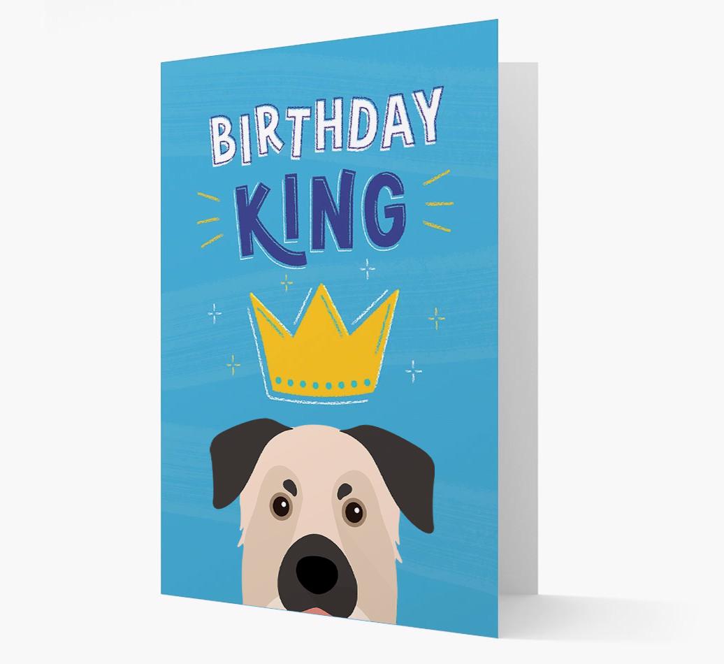 Birthday King: Personalized {breedFullName} Card