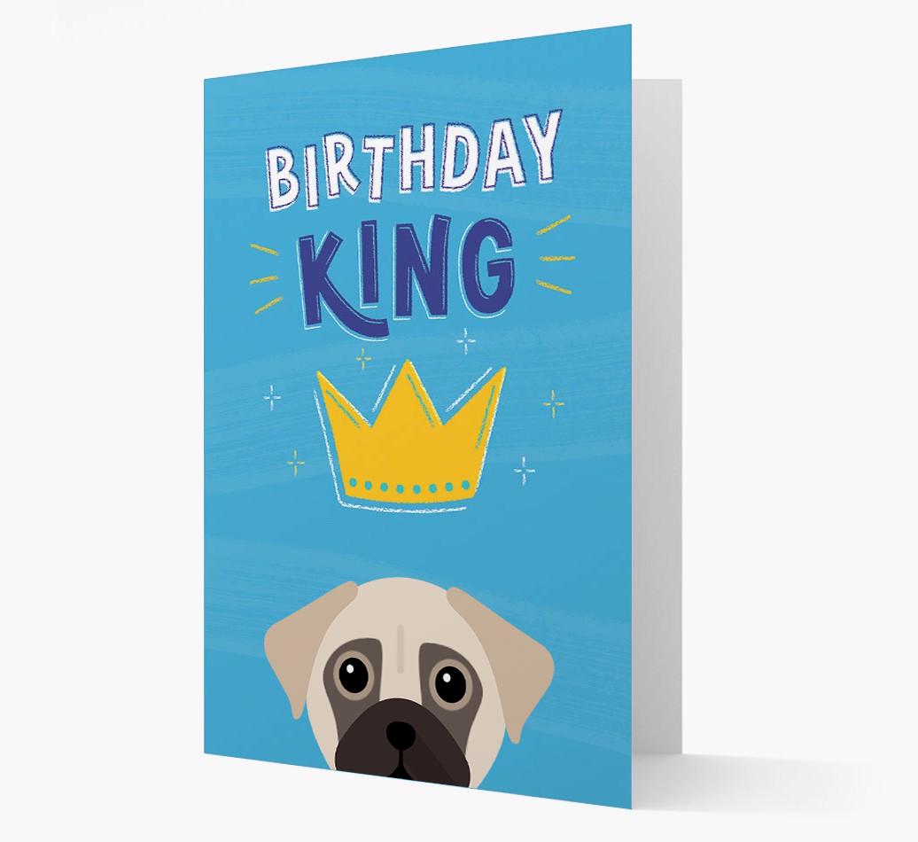 Birthday King: Personalized {breedFullName} Card