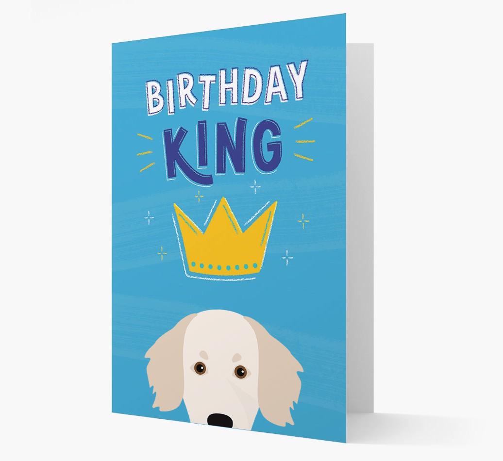 Birthday King: Personalized {breedFullName} Card