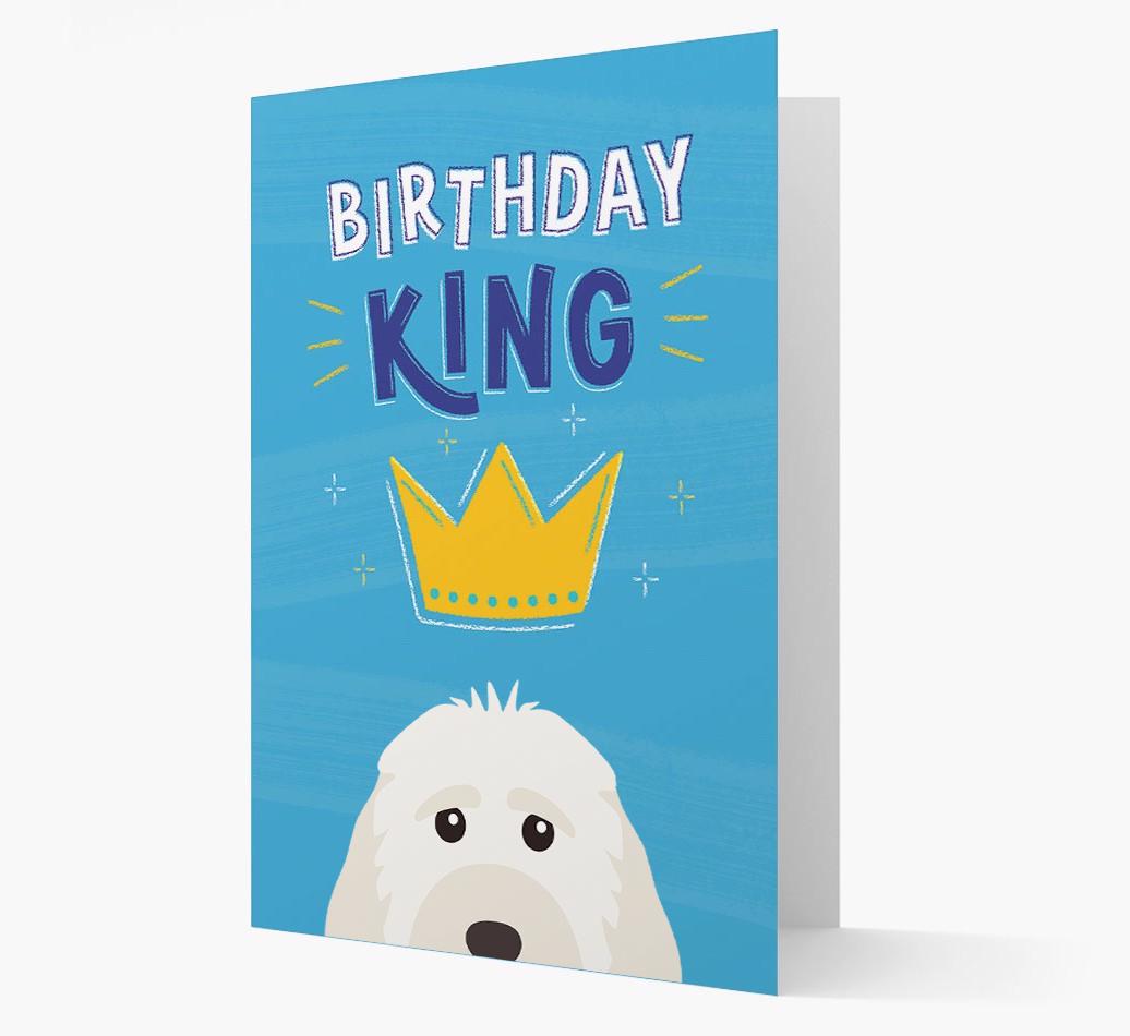 Birthday King: Personalized {breedFullName} Card