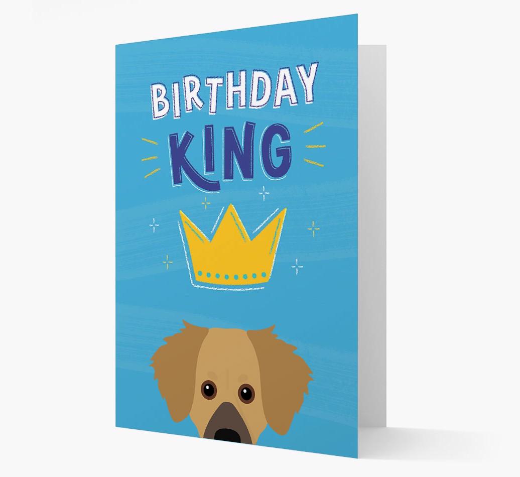 Birthday King: Personalized {breedFullName} Card