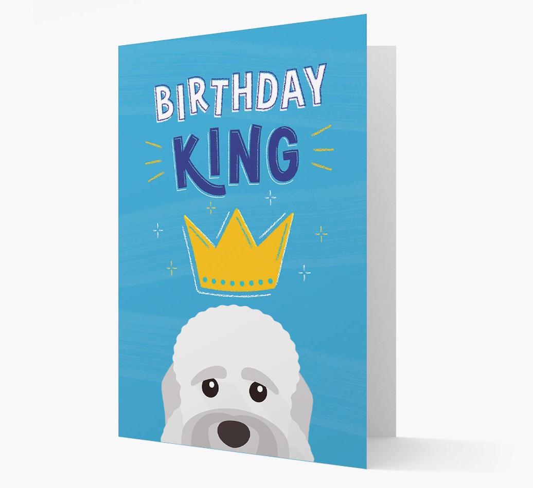 Birthday King: Personalized {breedFullName} Card
