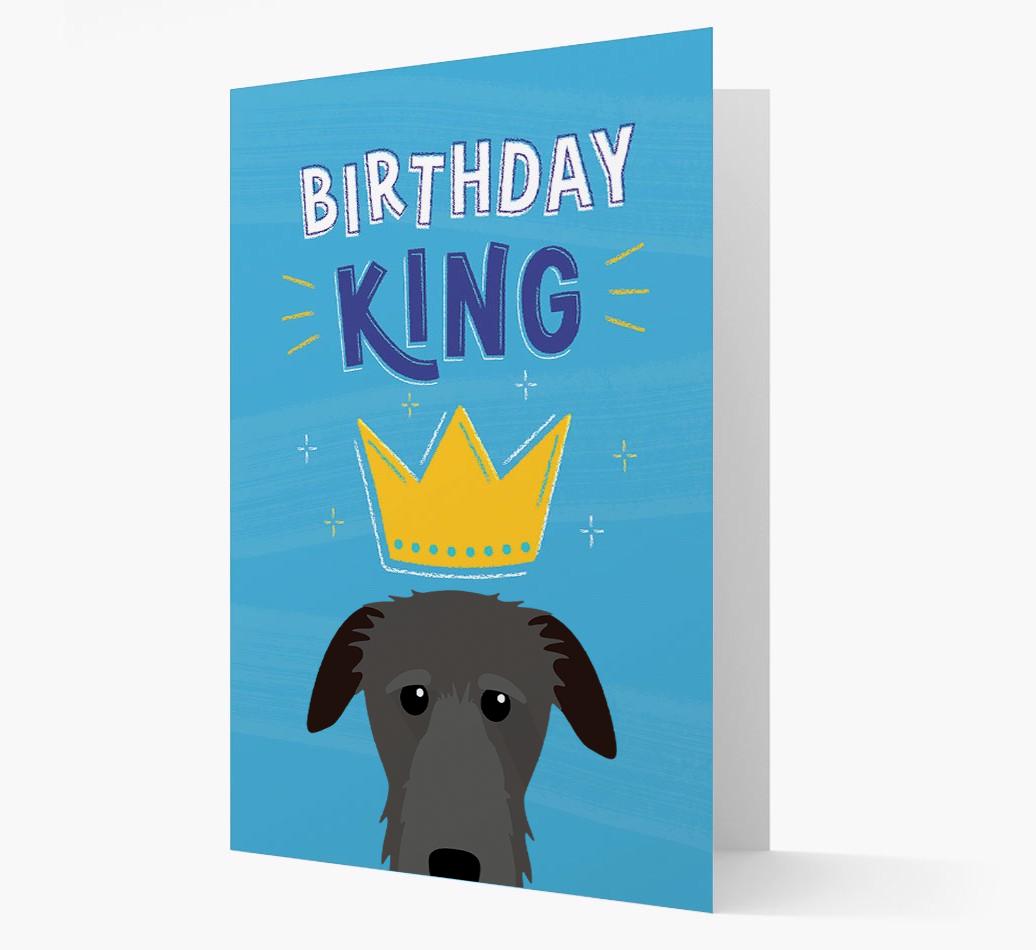 Birthday King: Personalized {breedFullName} Card