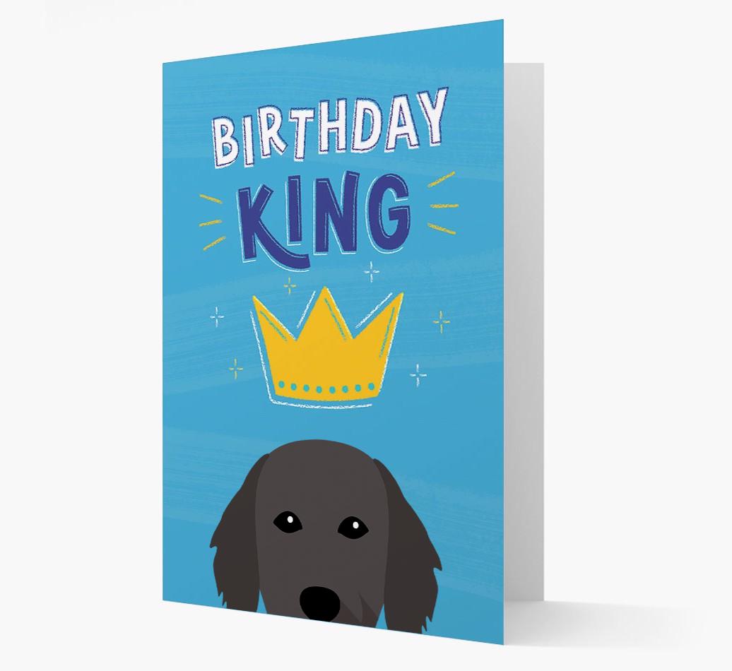 Birthday King: Personalized {breedFullName} Card