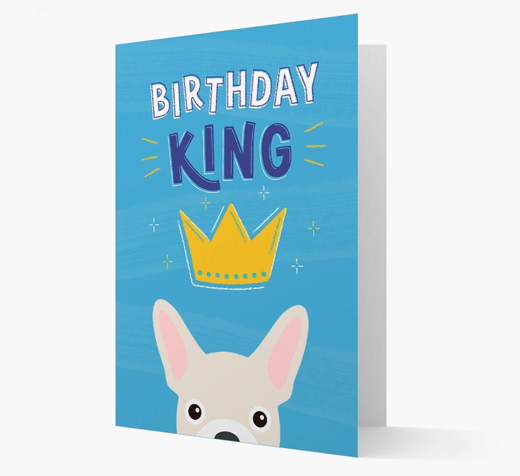 Birthday King: Personalized {breedFullName} Card