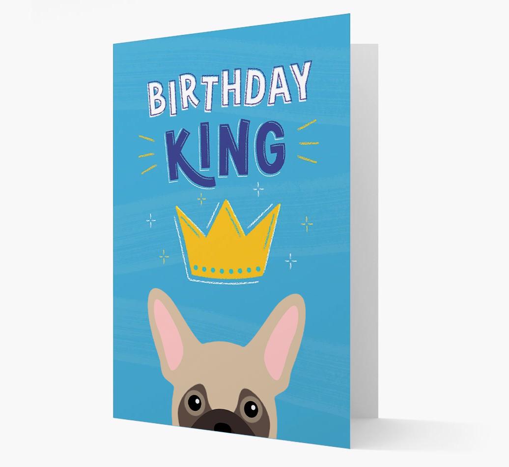 Birthday King: Personalized {breedFullName} Card