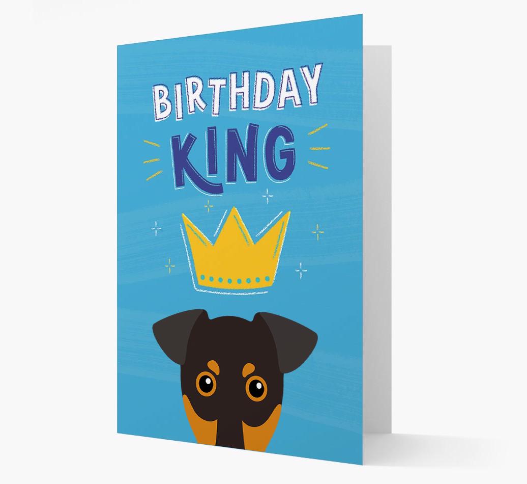 Birthday King: Personalized {breedFullName} Card