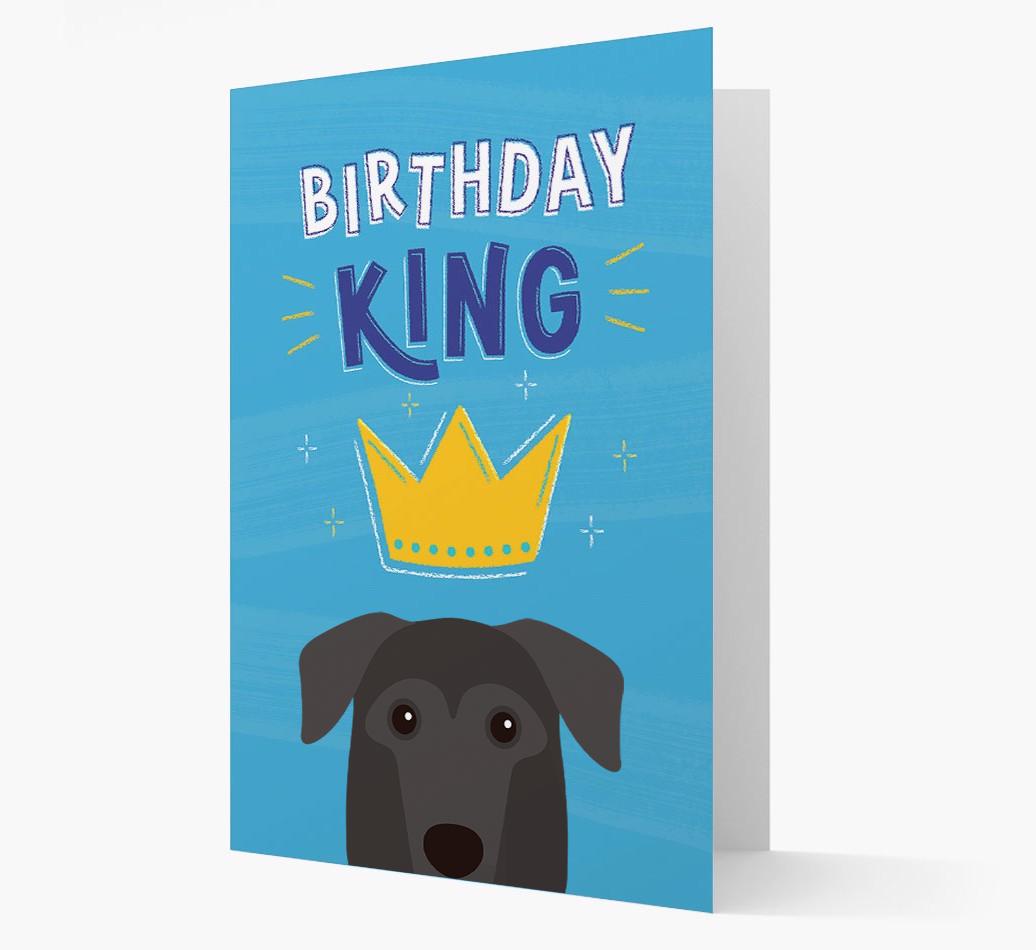 Birthday King: Personalized {breedFullName} Card
