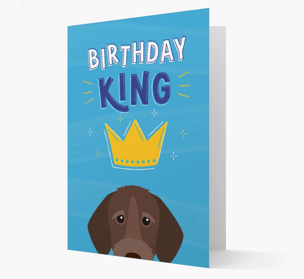 Birthday King: Personalized {breedFullName} Card