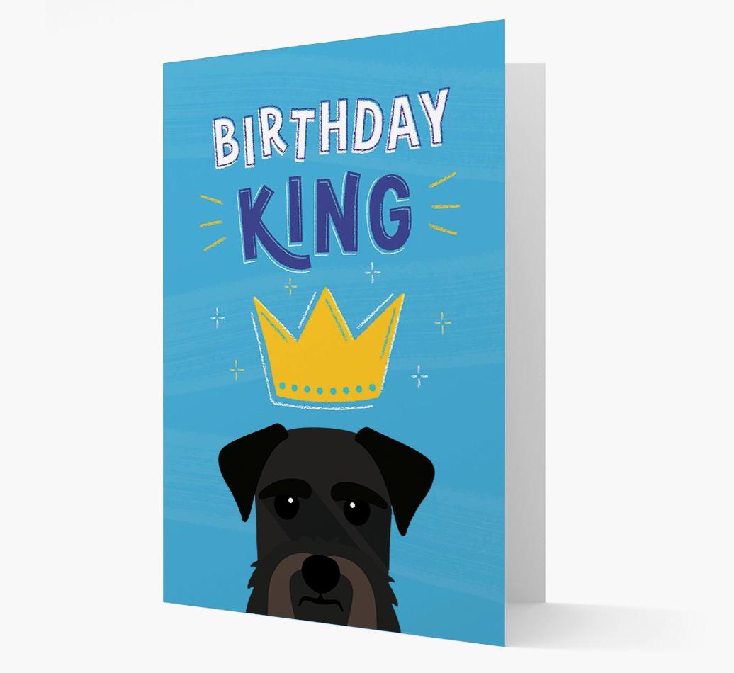 Birthday King: Personalized {breedFullName} Card