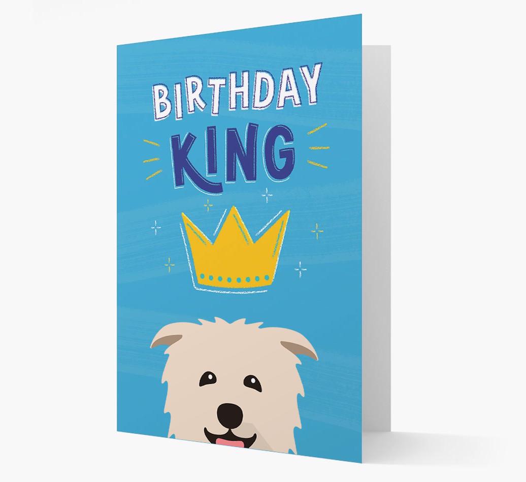 Birthday King: Personalized {breedFullName} Card